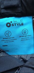 Lyžiarske nohavice Ostyle velkost 8 - 2