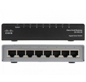 CISCO SG200-08 Switch 8-Port/10/100/1000Mbps/MAN/D - 2