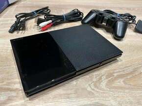 PlayStation 2 Charcoal Black SCPH-90004 + 3 hry - 2