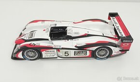 1:18 Spark Audi R8 víťaz 24h Le mans 2004 - 2