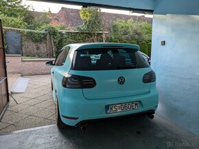 VW golf 6 GTD Tiffany blue - 2