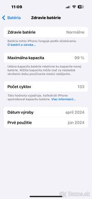 iPhone 15 pro - 128GB - Čiernej farbe - 2