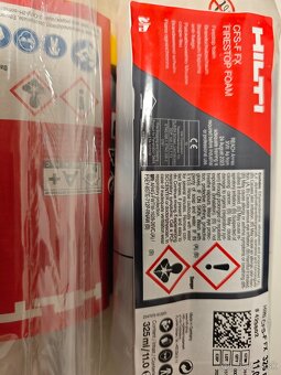 Predám flexibilnú protipožiarnu penu HILTI CFS-F FX - 2