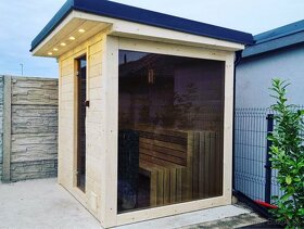 Nová exteriérová sauna - 2