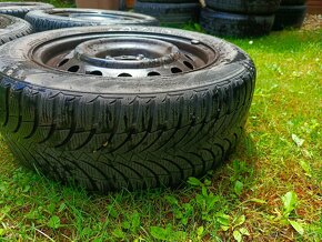 pl.disky Toyota 5x114,3 6x16 + zím.pneu Nexen 205/55 R16 - 2