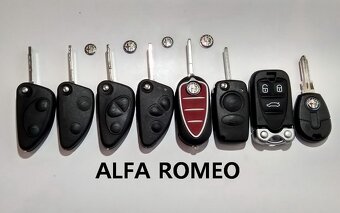 Alfa Romeo/ Fiat_ autoklúč obal na klúč - 2