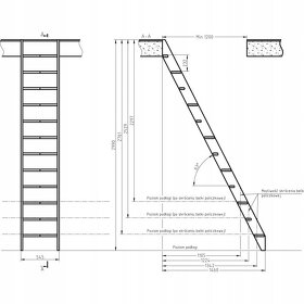 Kačacie mlynské schody + zábradlie - 2