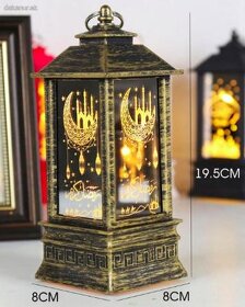 Ramadánové lampášiky a lampáše - na batérie: 6,98-13,69 Eur - 2