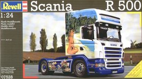 SCANIA R500 plastový model. - 2