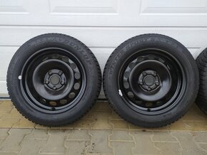 Disky VW, Škoda, Seat, Audi 5x112 R16 + Dunlop 205/55 R16 - 2