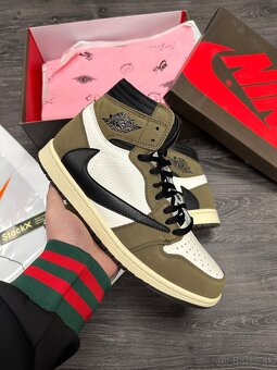 Nike x Travis Scott Air Jordan 1 leather - 2