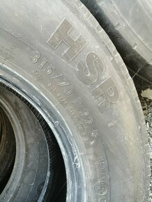 Bezdušové pneumatiky 315/70 R22,5 - 2