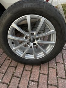 Elektróny +pneumatiky pirelli letne  Audi A6 - 2