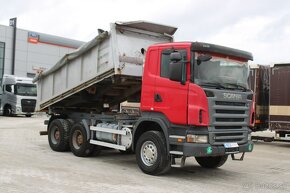 Scania R 420 CB 6X4 , TŘÍSTRANNÝ, EURO 4, RETARDER, 13m³ - 2