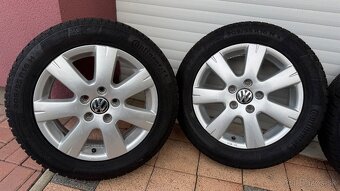 Kolesá sada VW 5x112r16, 205/55r16 - 2