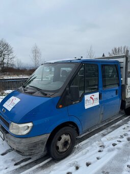 Ford transit valník  6 miestny - 2