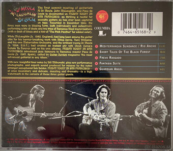 Hudobné CD - Al Di Meola/John McLaughlin/Paco di Lucia - 2