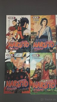 Naruto mangy od 37-51 časti - 2