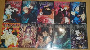 Jujutsu Kaisen Manga vol. 0-9 CZ - 2