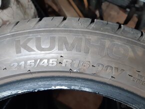 Letné pneumatiky KUMHO 215/45 R16 - 2