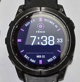 Garmin Fenix 7x Solar Sapphire zaruka - 2