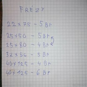 Kuželové frézy - 2