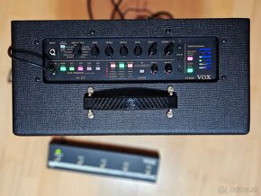 Predám kombo VOX VT40X + footswitch - 2