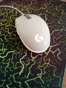 Predám myš Logitech G203 White - 2