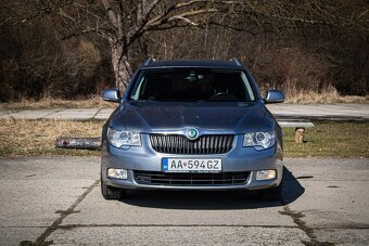 Superb Combi 2.0 TDI CR 140k, Vyhrievané sedadlá, ťažné - 2