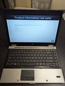 Predam notebook HP 8440p - asi závada na doske - 2