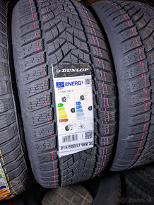 NOVÉ/ZIMNÉ pneumatiky DUNLOP 215/55 R17 98V - 2