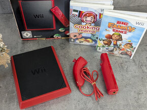 Nintendo Wii Mini, ovládač, Big Family Games a Cooking mama - 2