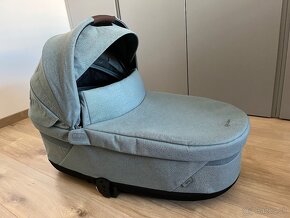 Vanicka Cybex Cot S Lux Gold Sky Blue + plastenka +2plachty - 2