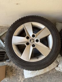 5x112 R16 Škoda Octavia 3 ILIAS original + zimne pneu - 2