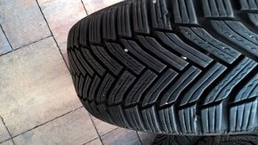 4 ks ZIMNÉ 225/55 R17 97H MICHELIN 7-8 mm 2022 LEN 45,-€/kus - 2