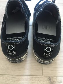 PREDAJ PEKNÉ, ČIERNE TENISKY MONCLER CONVERSE - 2