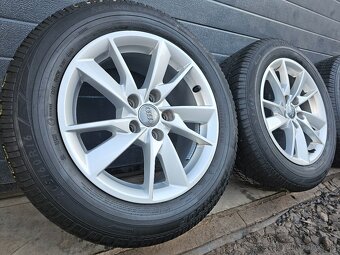 Alu Disky AUDI A4 B8,B9+Dunlop 205/60 R16 - 2