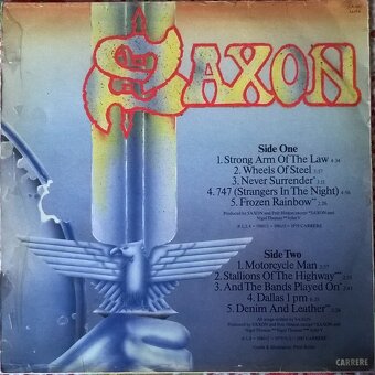 lp SAXON - Strong Arm Metal - 2