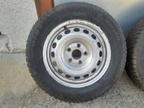 Predám pneu+disky matador nordica 195/65 r 15 disky 5x112 - 2