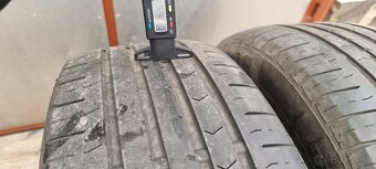 Predám 2xletné pneumatiky Continental 205/55 r16 - 2