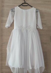 Dievčenské biele šaty na 1. Sv. Prijímanie - 2
