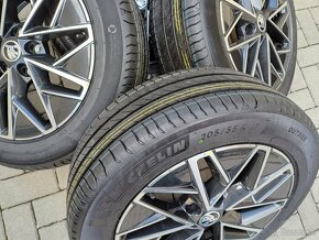 Disky Pulsar s letnym obutim 205/55 R17 letne - 2