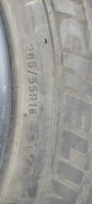 Predám 4 letné pneumatiky 205/55 R16 91V Michelin Energy - 2