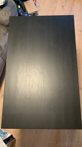 Cierny stol IKEA 100x60 Linnmon - 2