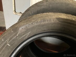 Predám pneu 205/60R16 4 kusy - 2