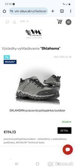 Predám topánky waterproof free tex michelin oklahoma veľkosť - 2