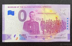 0 Euro souvenir Bankovky Slovensko 2021 - pokr. - SUPER CENY - 2