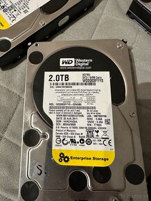 WD RE4 2TB 64MB cache 3.5” - 2