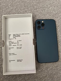 iPhone 12Pro 256GB Pacific Blue - 2