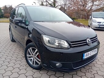 VOLKSWAGEN TOURAN 1.6TDI - BMT - BI XENÓN, NAVI + KAMERA - 2